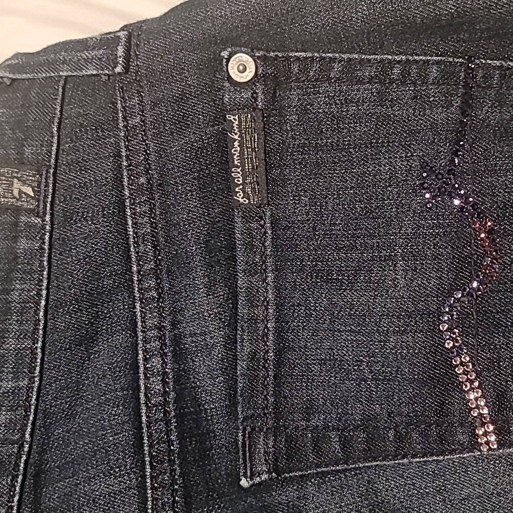 Pre-Owned 7 For All Mankind Junior Women's  Jeans - Classic and Trendy-Size 26 - Picture 9 of 11